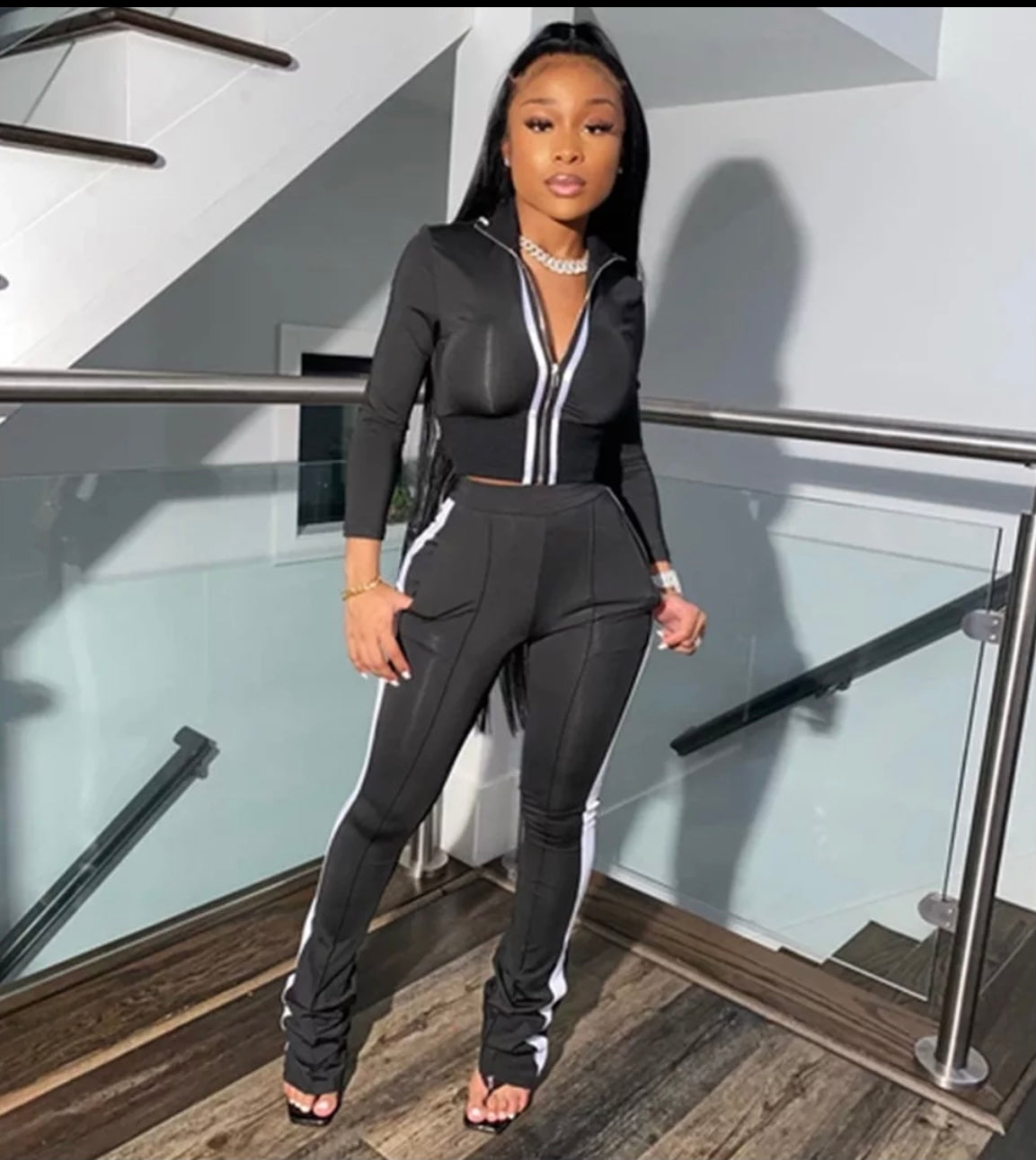 “TRACKSUITS” Black