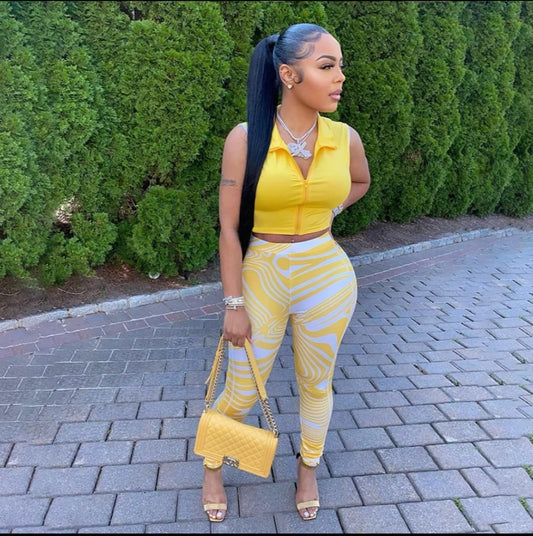 “YELLOW TIE DYE”